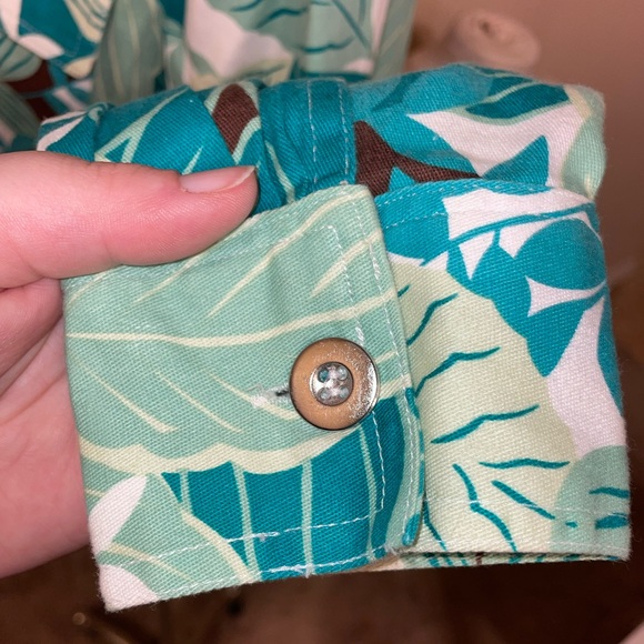 LH Sport Blue and White Denim Jacket Vintage Size M - Picture 7 of 8